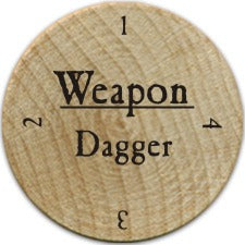 Dagger - 2005a (Wooden) - C37