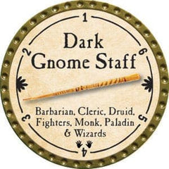 Dark Gnome Staff - 2015 (Gold) - C165