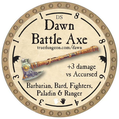 Dawn Battle Axe - 2026 (Gold) - C