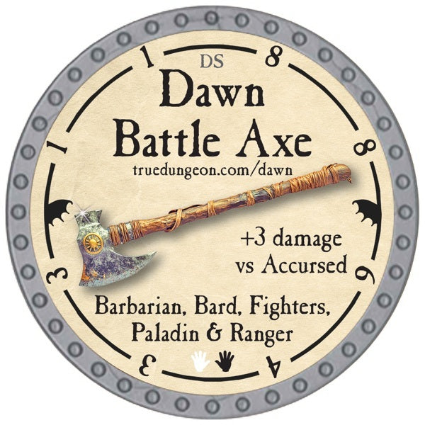 Dawn Battle Axe - 2026 (Platinum) - C12