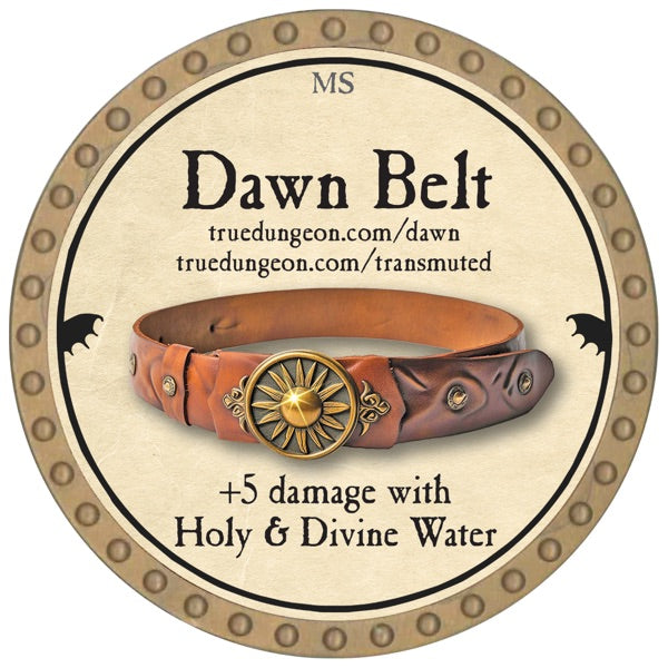 Dawn Belt - 2026 (Gold) - C
