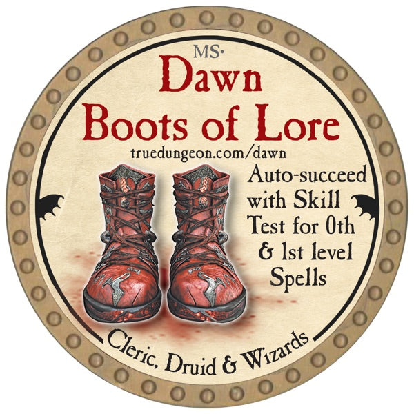 Dawn Boots of Lore - 2026 (Gold) - R