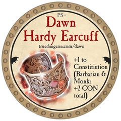 Dawn Hardy Earcuff - 2026 (Gold) - C211