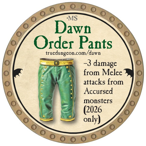 Dawn Order Pants - 2026 (Gold) - UC