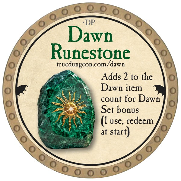 Dawn Runestone - 2026 (Gold) - UC