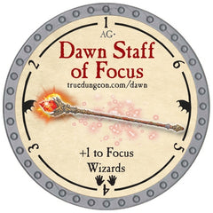 Dawn Staff of Focus - 2026 (Platinum) - R