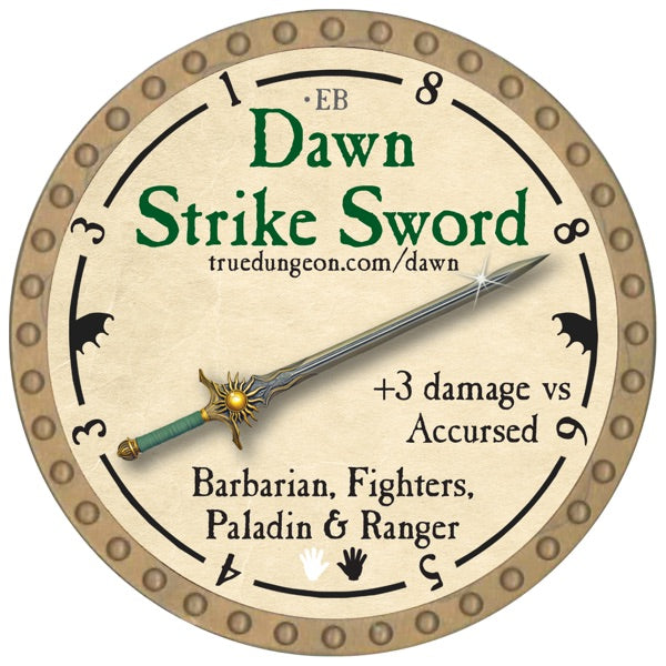 Dawn Strike Sword - 2026 (Gold) - UC – Trent Tokens