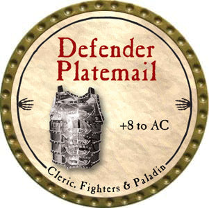 Defender Platemail - 2012 (Gold) - C170