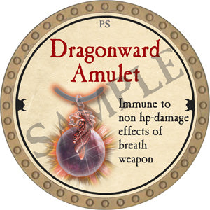 Dragonward Amulet - 2018 (Gold) - C132