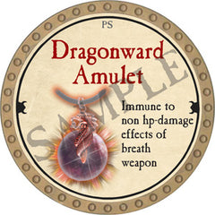 Dragonward Amulet - 2018 (Gold) - C132
