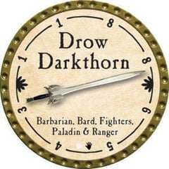 Drow Darkthorn - 2015 (Gold) - C165