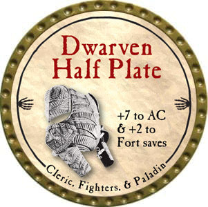 Dwarven Half Plate - 2012 (Gold) - C17