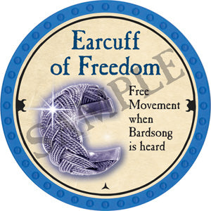 Earcuff of Freedom - 2018 (Light Blue) - C191