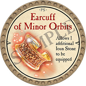 Earcuff of Minor Orbits - 2021 (Gold) - C130