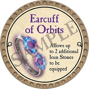 Earcuff of Orbits - 2023 (Gold) - C163