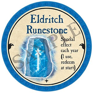 Eldritch Runestone - 2025 (Light Blue) - C203