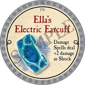 Ella's Electric Earcuff - 2023 (Platinum) - C37