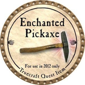 Enchanted Pickaxe - 2012 (Copper) - C37