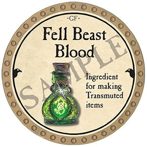 Fell Beast Blood - 2025 (Gold) - C165