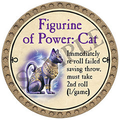 Figurine of Power: Cat - 2024 (Gold) - C191