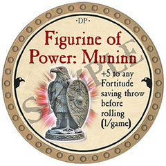 Figurine of Power: Muninn - 2025 (Gold) - C144