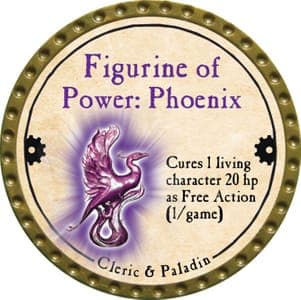 Figurine of Power: Phoenix - 2013 (Gold) - C26
