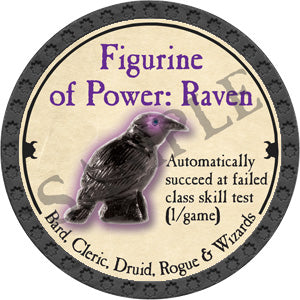 Figurine of Power: Raven - 2018 (Onyx) - C170