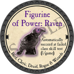 Figurine of Power: Raven - 2018 (Onyx) - C159