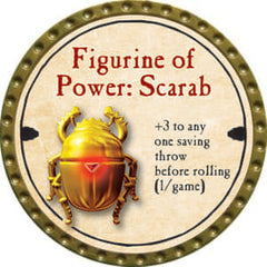 Figurine of Power: Scarab - 2014 (Gold) - C130