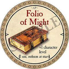 Folio of Might - 2021 (Gold) - T