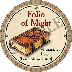 Folio of Might - 2021 (Gold) - C12