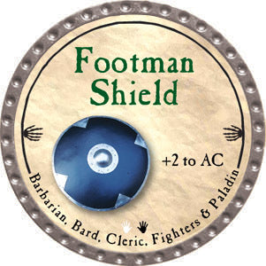 Footman Shield - 2012 (Platinum) - C17