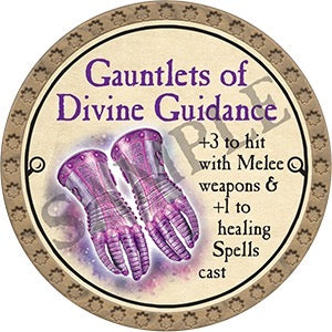 Gauntlets of Divine Guidance - 2023 (Gold) - C148