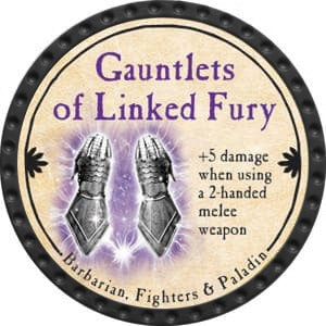Gauntlets of Linked Fury - 2015 (Onyx) - C139