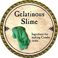 Gelatinous Slime - 2010 (Gold) - C139