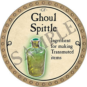 Ghoul Spittle - 2023 (Gold) - C101