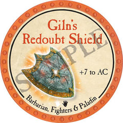 Giln’s Redoubt Shield - 2017 (Orange) - C132