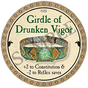 Girdle of Drunken Vigor - 2025 (Gold) - C165