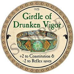 Girdle of Drunken Vigor - 2025 (Gold) - C165