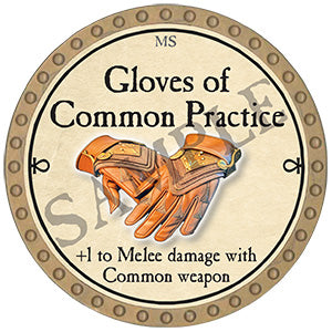 Gloves of Common Practice - 2024 (Gold) - C185