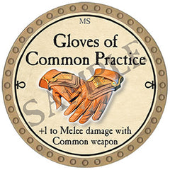 Gloves of Common Practice - 2024 (Gold) - C185