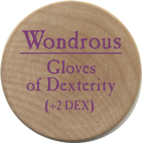Gloves of Dexterity - 2006 (Wooden) - C37