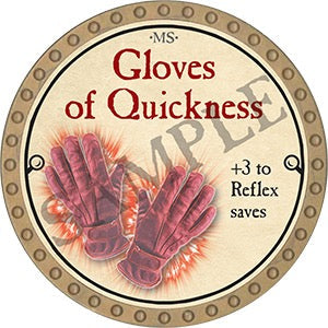 Gloves of Quickness - 2023 (Gold)