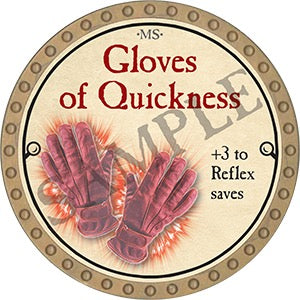 Gloves of Quickness - 2023 (Gold) - C166