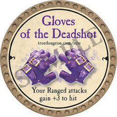 Gloves of the Deadshot - 2022 (Gold) - C54