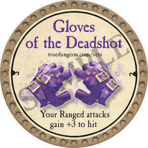Gloves of the Deadshot - 2022 (Gold) - C82