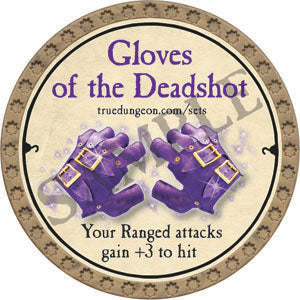 Gloves of the Deadshot - 2022 (Gold) - C203
