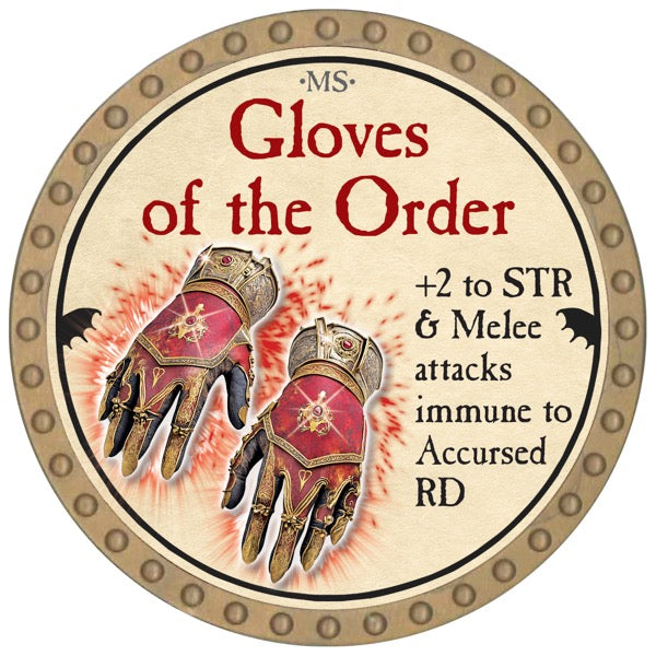 Gloves of the Order - 2026 (Gold) - C183