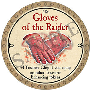 Gloves of the Raider - 2024 (Gold) - C208