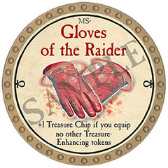 Gloves of the Raider - 2024 (Gold) - C208